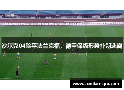沙尔克04险平法兰克福，德甲保级形势扑朔迷离